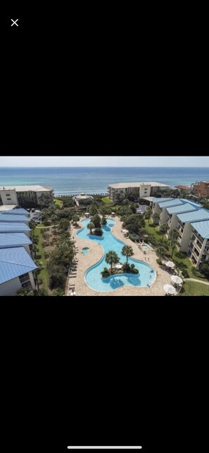 Et oppvarmet basseng