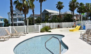 A heated pool - 5 Bedroom Luxury Gated Ocean View Home with Amenities (Palm Coast)