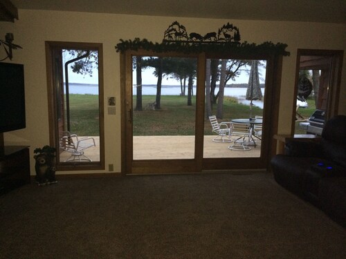Family Friendly Leech Lake Home On Three Level Acres Of Lakeshore