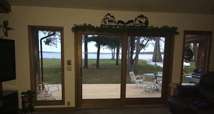 Family Friendly Leech Lake Home On Three Level Acres Of Lakeshore