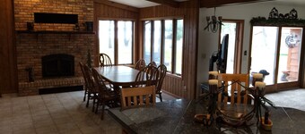 Family Friendly Leech Lake Home On Three Level Acres Of Lakeshore