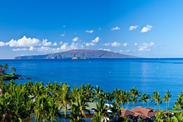 Blick von der Unterkunft