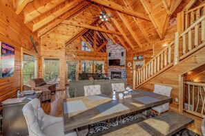 Interior - CEDAR COVE CINEMA ~ Dockable Lakefront Cabin ~ Amazing Lake Views (Sevierville)