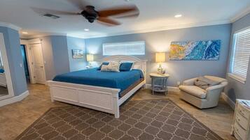 5 slaapkamers, een strijkplank/strijkijzer, gratis wifi, beddengoed