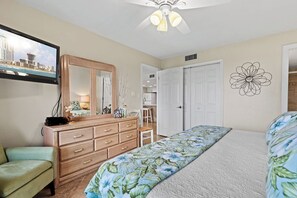 2 chambres, lit avec matelas en mousse à mémoire