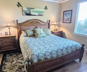 2 bedrooms, iron/ironing board, free WiFi, bed sheets - Beautifully updated with golf course view! Low Rates! Great Value! (Waikoloa)