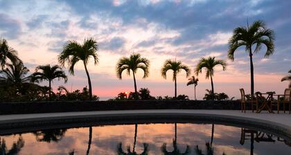 Gated Keauhou Estates 5 makuuhuoneen koti merinäköalalla ja uima-allas!