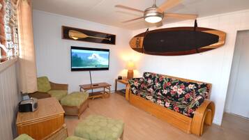 Smart-TV, DVD-Player, Stereoanlage