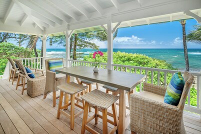 Luxury Beachfront Home in Haena AC, Pool  TVNC5141