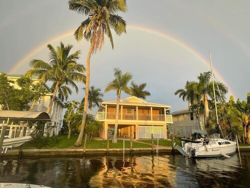 The Bokeelia Boathouse, waterfront, Boat Dock, Pine Island, Florida