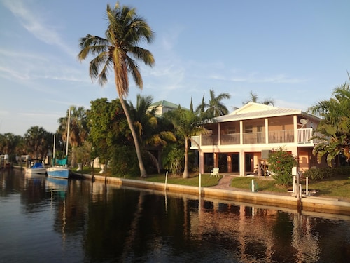 The Bokeelia Boathouse, waterfront, Boat Dock, Pine Island, Florida