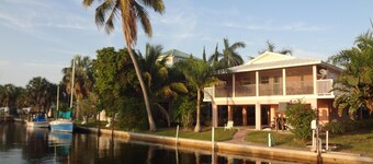 The Bokeelia Boathouse, waterfront, Boat Dock, Pine Island, Florida