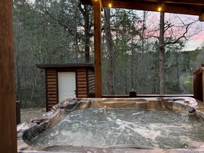 Baignoire à remous extérieure