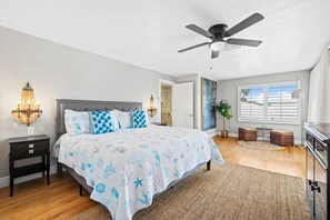 5 slaapkamers, een strijkplank/strijkijzer, gratis wifi, beddengoed