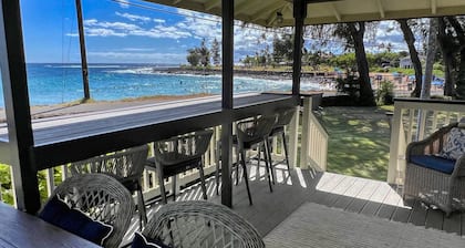 Hermosa casa de campo de 2 dormitorios cerca Brenneckes Beach! La mejor ubicación en Poipu!