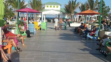 Parkering på området