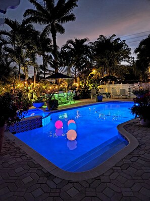 Alberca al aire libre 