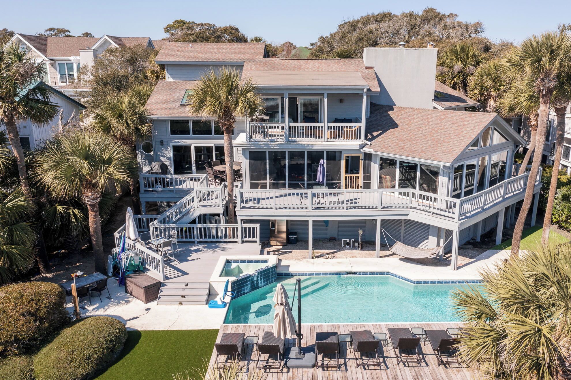 Außenpool, beheizter Pool