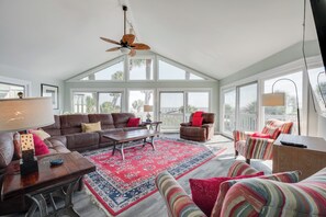 Smart TV, books, music library, video library