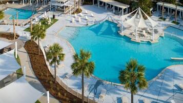 Innenpool, Außenpool