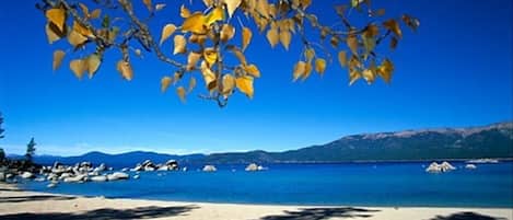 Beach nearby