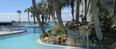 Außenpool, beheizter Pool