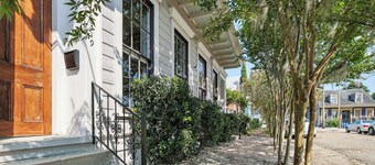 Upscale and Historic, 2 blocks to Streetcar, 4 to French Quarter, 6 to Frenchmen