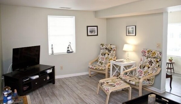 Smart TV, DVD player, video library