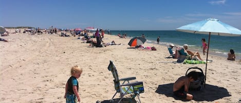 Solsenger og strandhåndklær