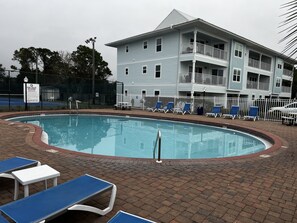 Outdoor pool, a heated pool -  30A Retreat- Avail- Winter Renters- Dec, Jan or Feb 3000 Walk to Public Beach!! (Seagrove Beach)