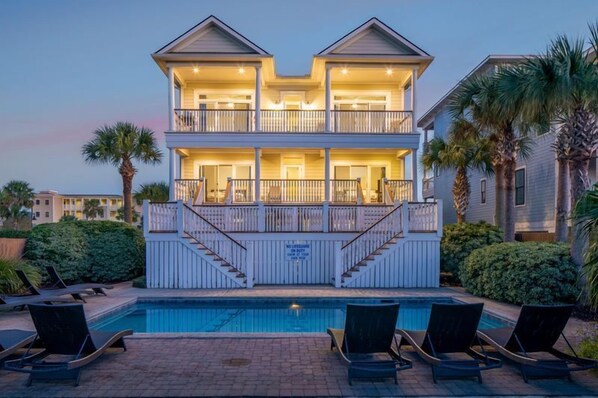 Exterior - Ask @ Discounts!! 🌴 'Palm Manor' by Exclusive Properties ~ Pool, Elevator, Views (Isle of Palms)