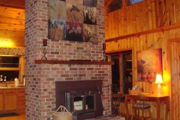 Fireplace in Living Room