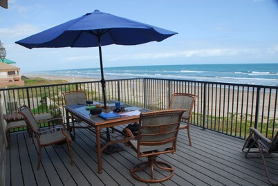 SALE LOW PRICE JUNE. BEACHFRONT,AWESOME VIEW, HEATED POOL&PET FRIENDLY