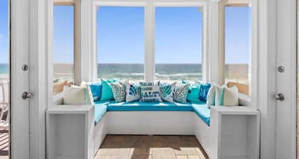 Beach Buck Destin / Direkt am Strand / 8 BDS / 8 BA / Priv Pool & Whirlpool & Tiki Bar
