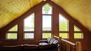 Interior - The Cabin on Baby Lake: Charming Log Cabin Getaway (Hackensack)