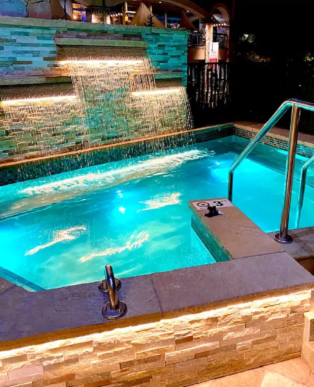 Indoor pool, outdoor pool