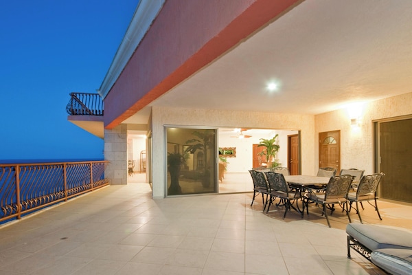 A small portion of the huge balcony - this pic is prior to add a bunch of furn