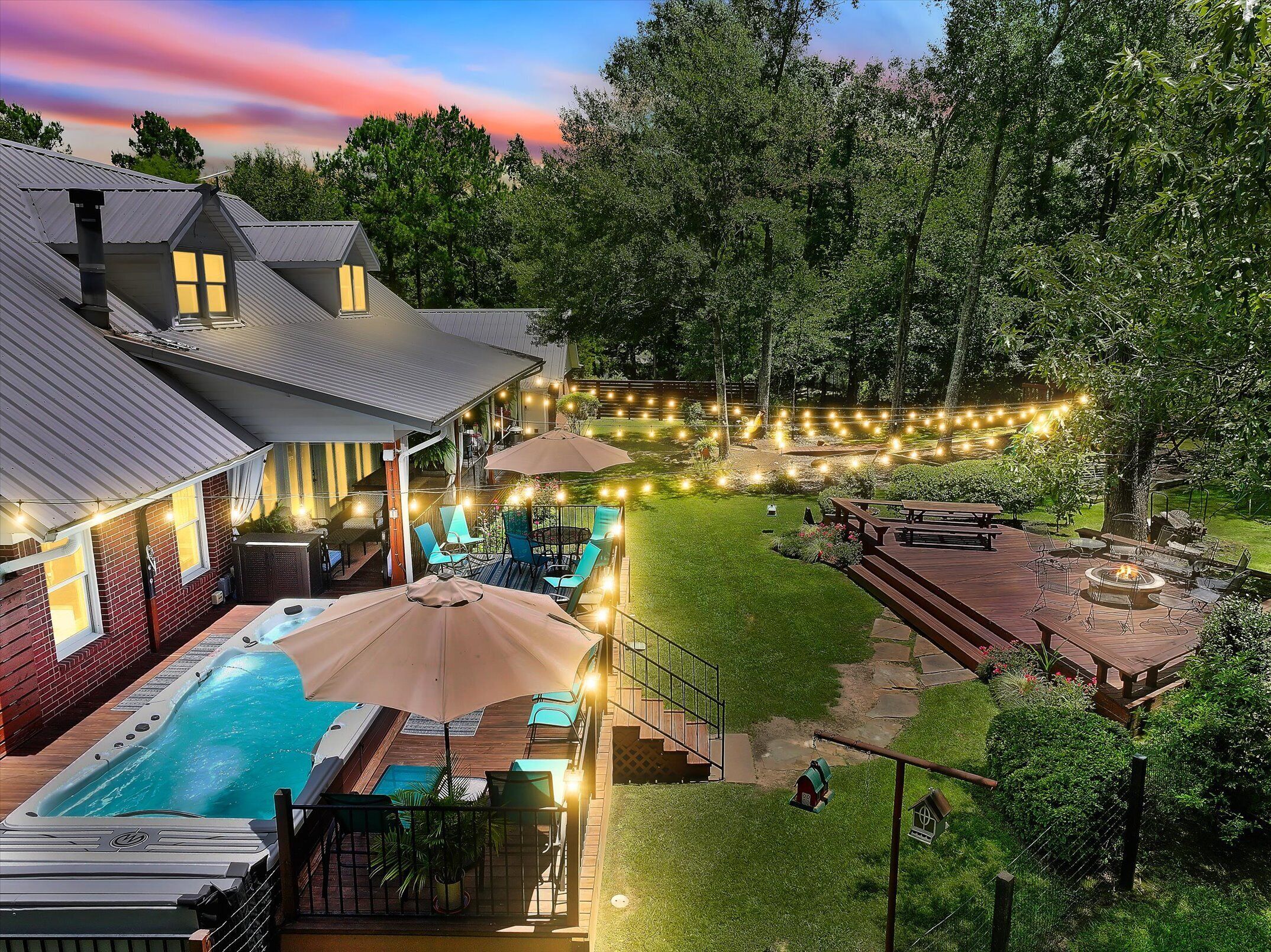 Una piscina climatizada