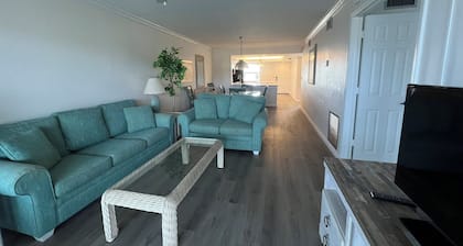 Pointe Santo B35 on Sanibel Island. Lovely view of the beach and the pool.