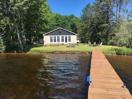 Private, Renovated Lakefront Cottage, Lake Namakagon, Chequamegon Nat. Forest