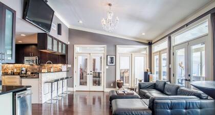 Ylellisyyttä majoitusta, poreallas, ulkotakka, maa-allas, lemmikkieläimiä!