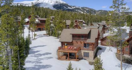 Ski-In/Ski-Out Powder Ridge Cabin In Beautiful Big Sky