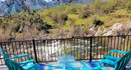 * Specials * Atemberaubende Hauptgabel "Kaweah River House" -1/2 Meile zum Sequoia Park