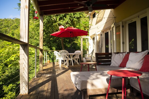 Restauration en plein air