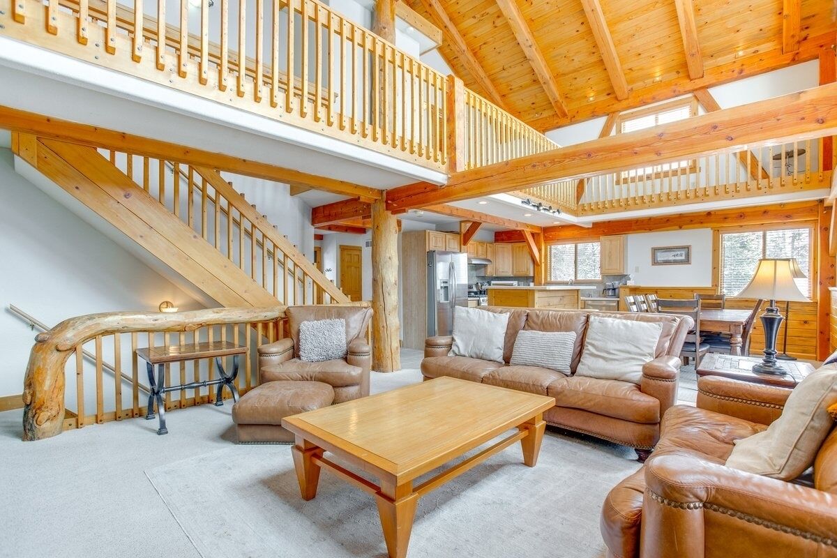 Smart TV, fireplace, video games, DVD player