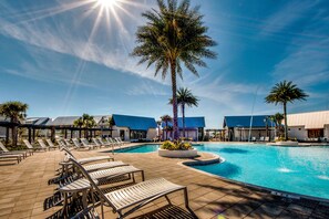 Una piscina climatizada