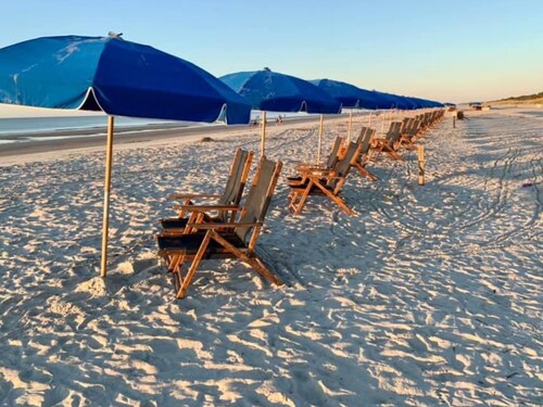 BEST 2 BR,VILLA IN SEA PINES
ONSITE POOL,WIFI,NEND VILLA.         Permit #023727
