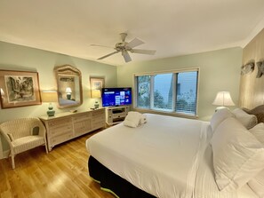 2 chambres, literie de qualité, coffre-fort, fer et planche à repasser