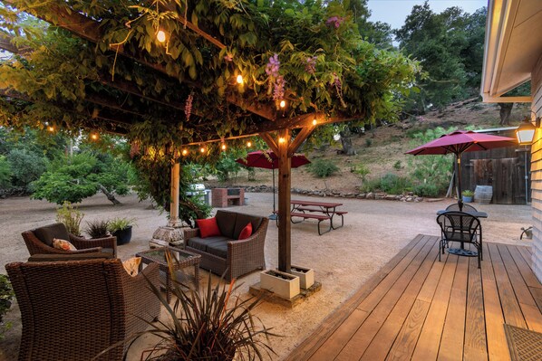 Restauration en plein air