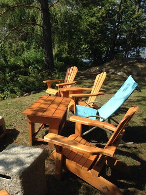 Overnattingsstedets uteområder